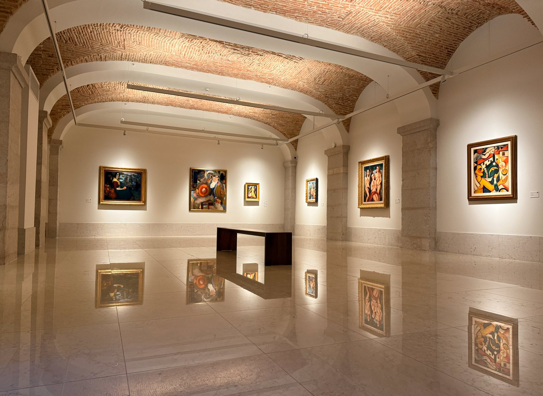 Colecção permanente do Museu MACAM iluminada pela Lightware